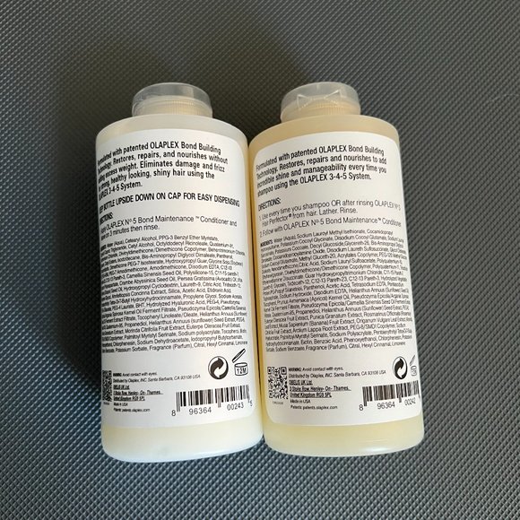 OLAPLEX NO.4 NO.5 Bond Maintenance Shampoo Hair Conditioner - Picture 2 of 3
